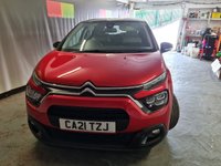 USED 2021 21 CITROEN C3 1.2 PURETECH FLAIR PLUS S/S 5d 82 BHP Apple car Play New MOT