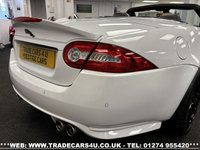 USED 2012 62 JAGUAR XK FACELIFT RARE SPEC JAGUAR XKR 5.0 V8 SUPERCHARGED CONVERTIBLE AUTO 510 UK DELIVERY FLAT FEE &pound;175 (SUBJECT TO DEAL) *OVER 100 IMAGES ON OUR WEBSITE*BESPOKE FINANCE ARRANGED*PART EXCHANGE WELCOME*ALL VEHICLES HPI CLEAR