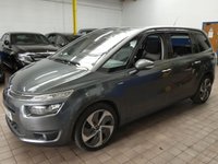 USED 2015 15 CITROEN C4 GRAND PICASSO 2.0 BLUEHDI EXCLUSIVE PLUS 5d 148 BHP &pound;20 ROAD TAX 7 SEATS SAT NAV PANORAMIC SUNROOF REAR VIEW CAMERA PART LEATHER INTERIOR CRUISE CONTROL PARKING SENSORS 2 OWNERS SERVICE HISTORY