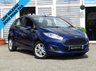 USED 2015 15 FORD FIESTA 1.0 ZETEC 5d 99 BHP Finished in DEEP IMPACT BLUE PEARL with contrasting GREY Cloth interior trim. This Fiesta is a small car that you can really enjoy driving. Economical and cheap to run, stylish to look at and some great features. ZERO Road Tax with, DAB radio, B/Tooth, Alloys Air Con and much more, makes this a must for the first time driver or small family. Dealer Serviced at 6159 miles, 11999 miles, 19896 miles, 21024 miles, 28449 miles, 34288 miles, 39652 miles and at 42001 miles.