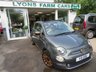 USED 2017 17 FIAT 500C 0.9 CONVERTIBLE TWINAIR LOUNGE 3d 105 BHP *�&pound;2,000+ EXTRAS* *&pound;2,000+ factory fitted extras including; Full Black Leather Seats with Ivory Ambience and Black Roof, 7" HD Touchscreen with 3D Navigation & DAB Radio, 16" Diamond Finish Rose Gold Alloy Wheels + matching Mirror Covers, Chrome Bonnet Trim & Groove Metal Grey Metallic Finish*