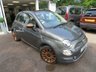 USED 2017 17 FIAT 500C 0.9 CONVERTIBLE TWINAIR LOUNGE 3d 105 BHP *�&pound;2,000+ EXTRAS* *&pound;2,000+ factory fitted extras including; Full Black Leather Seats with Ivory Ambience and Black Roof, 7" HD Touchscreen with 3D Navigation & DAB Radio, 16" Diamond Finish Rose Gold Alloy Wheels + matching Mirror Covers, Chrome Bonnet Trim & Groove Metal Grey Metallic Finish*