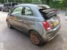 USED 2017 17 FIAT 500C 0.9 CONVERTIBLE TWINAIR LOUNGE 3d 105 BHP *�&pound;2,000+ EXTRAS* *&pound;2,000+ factory fitted extras including; Full Black Leather Seats with Ivory Ambience and Black Roof, 7" HD Touchscreen with 3D Navigation & DAB Radio, 16" Diamond Finish Rose Gold Alloy Wheels + matching Mirror Covers, Chrome Bonnet Trim & Groove Metal Grey Metallic Finish*