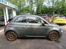 USED 2017 17 FIAT 500C 0.9 CONVERTIBLE TWINAIR LOUNGE 3d 105 BHP *�&pound;2,000+ EXTRAS* *&pound;2,000+ factory fitted extras including; Full Black Leather Seats with Ivory Ambience and Black Roof, 7" HD Touchscreen with 3D Navigation & DAB Radio, 16" Diamond Finish Rose Gold Alloy Wheels + matching Mirror Covers, Chrome Bonnet Trim & Groove Metal Grey Metallic Finish*