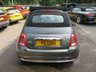 USED 2017 17 FIAT 500C 0.9 CONVERTIBLE TWINAIR LOUNGE 3d 105 BHP *�&pound;2,000+ EXTRAS* *&pound;2,000+ factory fitted extras including; Full Black Leather Seats with Ivory Ambience and Black Roof, 7" HD Touchscreen with 3D Navigation & DAB Radio, 16" Diamond Finish Rose Gold Alloy Wheels + matching Mirror Covers, Chrome Bonnet Trim & Groove Metal Grey Metallic Finish*