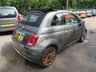 USED 2017 17 FIAT 500C 0.9 CONVERTIBLE TWINAIR LOUNGE 3d 105 BHP *�&pound;2,000+ EXTRAS* *&pound;2,000+ factory fitted extras including; Full Black Leather Seats with Ivory Ambience and Black Roof, 7" HD Touchscreen with 3D Navigation & DAB Radio, 16" Diamond Finish Rose Gold Alloy Wheels + matching Mirror Covers, Chrome Bonnet Trim & Groove Metal Grey Metallic Finish*