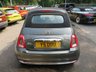 USED 2017 17 FIAT 500C 0.9 CONVERTIBLE TWINAIR LOUNGE 3d 105 BHP *�&pound;2,000+ EXTRAS* *&pound;2,000+ factory fitted extras including; Full Black Leather Seats with Ivory Ambience and Black Roof, 7" HD Touchscreen with 3D Navigation & DAB Radio, 16" Diamond Finish Rose Gold Alloy Wheels + matching Mirror Covers, Chrome Bonnet Trim & Groove Metal Grey Metallic Finish*