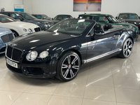 USED 2014 63 BENTLEY CONTINENTAL 4.0 GTC V8 2d 500 BHP FULL BENTLEY SERVICE HISTORY + NAIM + MASSAGE + ADAPTIVE!!