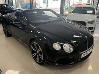 USED 2014 63 BENTLEY CONTINENTAL 4.0 GTC V8 2d 500 BHP FULL BENTLEY SERVICE HISTORY + NAIM + MASSAGE + ADAPTIVE!!