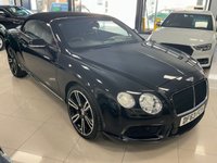 USED 2014 63 BENTLEY CONTINENTAL 4.0 GTC V8 2d 500 BHP FULL BENTLEY SERVICE HISTORY + NAIM + MASSAGE + ADAPTIVE!!