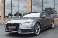USED 2018 R AUDI A7 3.0 SPORTBACK TDI QUATTRO BLACK EDITION 5d 268 BHP 350BHP & 750NM / 21" ALLOYS
