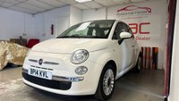 USED 2014 14 FIAT 500 1.2 LOUNGE 3d 69 BHP LOW RATE FINANCE AVAILABLE + RAC PLATINUM WARRANTY INCLUDED