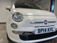 USED 2014 14 FIAT 500 1.2 LOUNGE 3d 69 BHP LOW RATE FINANCE AVAILABLE + RAC PLATINUM WARRANTY INCLUDED