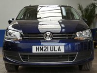 USED 2021 21 VOLKSWAGEN SHARAN 1.4 SE NAVIGATION TSI DSG 5d 148 BHP 7 SEATS SAT NAV CRUISE CONTROL  PARKING SENSORS 1 OWNER SERVICE HISTORY WARRANTY