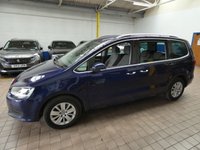 USED 2021 21 VOLKSWAGEN SHARAN 1.4 SE NAVIGATION TSI DSG 5d 148 BHP 7 SEATS SAT NAV CRUISE CONTROL  PARKING SENSORS 1 OWNER SERVICE HISTORY WARRANTY