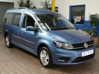 USED 2019 69 VOLKSWAGEN CADDY MAXI 2.0 C20 LIFE TDI 5d 101 BHP 5 SEATS AIR CON CRUISE CONTROKL PARKING SENSORS 1 OWNER SERVICE HISTORY WARRANTY