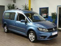USED 2019 69 VOLKSWAGEN CADDY MAXI 2.0 C20 LIFE TDI 5d 101 BHP 5 SEATS AIR CON CRUISE CONTROKL PARKING SENSORS 1 OWNER SERVICE HISTORY WARRANTY