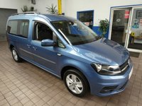USED 2019 69 VOLKSWAGEN CADDY MAXI 2.0 C20 LIFE TDI 5d 101 BHP 5 SEATS AIR CON CRUISE CONTROKL PARKING SENSORS 1 OWNER SERVICE HISTORY WARRANTY