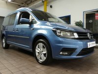 USED 2019 69 VOLKSWAGEN CADDY MAXI 2.0 C20 LIFE TDI 5d 101 BHP 5 SEATS AIR CON CRUISE CONTROKL PARKING SENSORS 1 OWNER SERVICE HISTORY WARRANTY