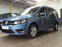 USED 2019 69 VOLKSWAGEN CADDY MAXI 2.0 C20 LIFE TDI 5d 101 BHP 5 SEATS AIR CON CRUISE CONTROKL PARKING SENSORS 1 OWNER SERVICE HISTORY WARRANTY