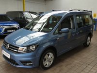 USED 2019 69 VOLKSWAGEN CADDY MAXI 2.0 C20 LIFE TDI 5d 101 BHP 5 SEATS AIR CON CRUISE CONTROKL PARKING SENSORS 1 OWNER SERVICE HISTORY WARRANTY