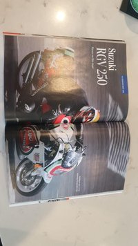 USED 1993 K SUZUKI RGV250 P Sports 2 Stroke Classic Featured in Classic Superbike ll by Frank Melling