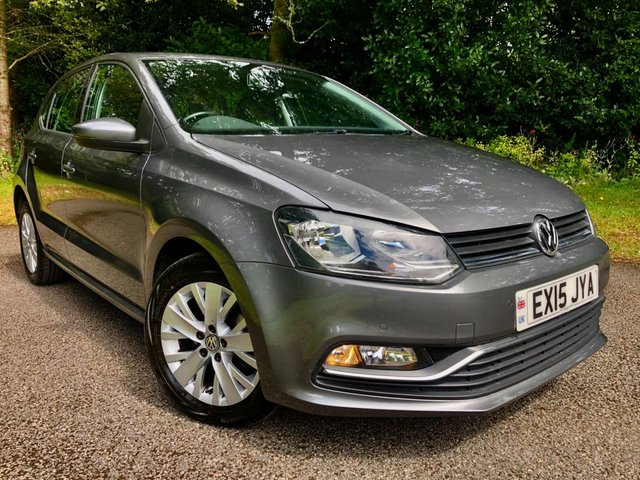 2015 15 Volkswagen Polo 1.0 SE 5d 60 BHP FULL VW/SPECIALIST SERVICE HISTORY X10 STAMPS+CAMBELT RENEWED////AIRCON//ALLOYS//BLUETOOTH//DAB//20 POUND ROAD TAX//PARK PILOT FRONT AND REAR