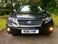USED 2010 10 LEXUS RX 3.5 450H SE-I 5d AUTO 249 BHP // 4WD // PROFESSOR OWNER SINCE 2012 With X14 LEXUS MAIN DEALER SERVICING STAMPS//FULL WHITE MEMORY LEATHER SEATS//PARK SENSORS FRONT AND REAR//REAR CAMERA//BLUE-TOOTH//SATNAV//FRONT BRAKE DISCS-PADS-CALIPERS-WATERPUMP-FRONT TYRES ALL RENEWED IN JANUARY 2024////STUNNING HISTORY AND CONDITIONING PROFESSOR OWNER SINCE 2012 With X14 LEXUS MAIN DEALER SERVICING STAMPS//FULL WHITE MEMORY LEATHER SEATS//PARK SENSORS FRONT AND REAR//REAR CAMERA//BLUE-TOOTH//SATNAV//FRONT BRAKE DISCS-PADS-CALIPERS-WATERPUMP-FRONT TYRES ALL RENEWED IN JANUARY 2024////STUNNING HISTORY AND CONDITIONING