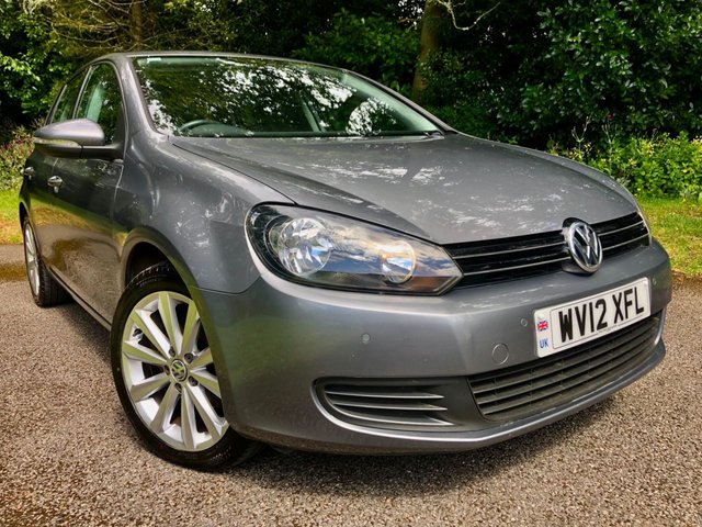 2012 12 Volkswagen Golf 1.4 MATCH TSI 5d 121 BHP ONLY 49,600 MILES//ONLY 2 OWNERS//X11 AIRBAGS//DAB//FRONT AND REAR PARK SENSORS//BLUETOOTH//MULTIMEDIA//AUX-IN//ALLOYS//AIRCON//REMOTE CENTRAL LOCKING//GREAT HISTORY X12 SERVICE STAMPS --NEW FRONT BRAKES JUST FITTED///SATNAV//  