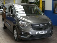 USED 2020 20 VAUXHALL COMBO LIFE 1.5 ENERGY XL S/S 5d 101 BHP 5/7 SEATS BLUETOOTH CRUISE PARKING SENSORS 1 OWNER EXCELLENT SERVICE HISTORY WARRANTY