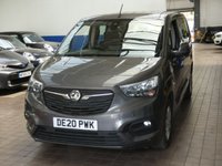 USED 2020 20 VAUXHALL COMBO LIFE 1.5 ENERGY XL S/S 5d 101 BHP 5/7 SEATS BLUETOOTH CRUISE PARKING SENSORS 1 OWNER EXCELLENT SERVICE HISTORY WARRANTY
