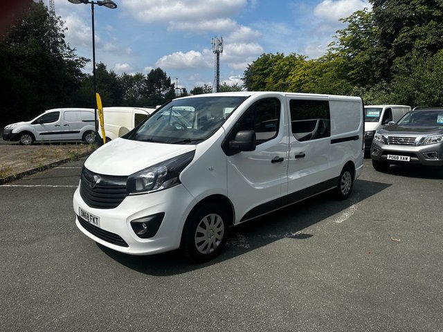 2018 68 Vauxhall Vivaro 1.6 L2H1 2900 SPORTIVE CDTI 120 BHP