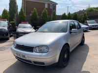 USED 2001 Y VOLKSWAGEN GOLF 2.8 V6 4MOTION 5d 204 BHP 