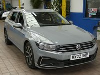 USED 2022 22 VOLKSWAGEN PASSAT 1.4 GTE DSG PHEV 5d 215 BHP SAT NAV HEATED LEATHER INTERIOR CRUISE CONTRIOL PARKING SENSORS 1 OWNER SERVICE HISTORY VW WARRANTY TILL JUNE 2025