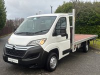 USED 2021 70 CITROEN RELAY 35 2.2 BLUE L3 X-LWB 16 FT FLAT BED 163 BHP EL PLUS, FLATBED / PLATFORM CAB , VERY RARE