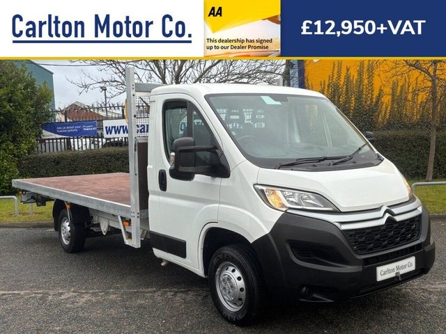 2021 70 Citroen Relay 35 2.2 BLUE L3 X-LWB 16 FT FLAT BED 163 BHP