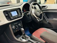 USED 2013 13 VOLKSWAGEN BEETLE 1.2 DESIGN TSi DSG AUTOMATIC PANORAMIC 3 DOOR 103 BHP PANORAMIC GLASS SUNROOF + MORE