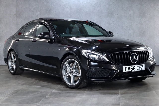 2016 66 Mercedes-Benz C-Class 1.6 C200 D AMG LINE PREMIUM 4d 136 BHP
