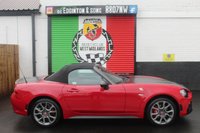 USED 2019 68 ABARTH 124 1.4 SPIDER  MULTIAIR 2d 168 BHP AUTOMATIC VIEW AND RESERVE ONLINE OR CALL 01527-853940 FOR MORE INFO.
