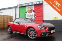 USED 2019 68 ABARTH 124 1.4 SPIDER  MULTIAIR 2d 168 BHP AUTOMATIC VIEW AND RESERVE ONLINE OR CALL 01527-853940 FOR MORE INFO.