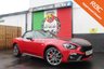 USED 2019 68 ABARTH 124 1.4 SPIDER  MULTIAIR 2d 168 BHP AUTOMATIC VIEW AND RESERVE ONLINE OR CALL 01527-853940 FOR MORE INFO.