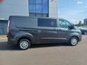 USED 2022 22 FORD TRANSIT CUSTOM 2.0 300 LIMITED CREW VAN L2 LWB 130PS REAR CAMERA EURO 6  ULEZ FREE  5 SEAT CREW VAN