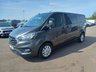 USED 2022 22 FORD TRANSIT CUSTOM 2.0 300 LIMITED CREW VAN L2 LWB 130PS REAR CAMERA EURO 6  ULEZ FREE  5 SEAT CREW VAN
