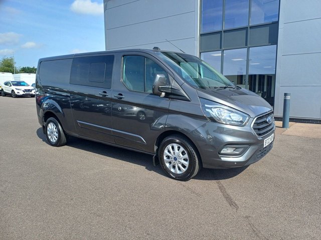 2022 22 Ford Transit Custom 2.0 300 LIMITED CREW VAN L2 LWB 130PS REAR CAMERA