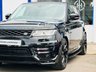 USED 2018 68 LAND ROVER RANGE ROVER SPORT 3.0 SDV6 HSE DYNAMIC LUMMA KIT 7 SEATS PANORAMIC ROOF MERIDIAN SAT NAV CAMERA STEPS LED DAYLIGHTS NAV~CAM~BLACK PACK~MERIDIAN SOUND