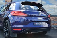 USED 2016 66 VOLKSWAGEN SCIROCCO GT BLACK EDITION TDI BMT ULTRA VIOLET PURPLE / CARPLAY