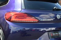 USED 2016 66 VOLKSWAGEN SCIROCCO GT BLACK EDITION TDI BMT ULTRA VIOLET PURPLE / CARPLAY