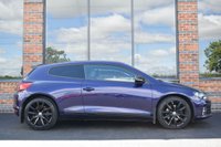 USED 2016 66 VOLKSWAGEN SCIROCCO GT BLACK EDITION TDI BMT ULTRA VIOLET PURPLE / CARPLAY