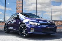 USED 2016 66 VOLKSWAGEN SCIROCCO GT BLACK EDITION TDI BMT ULTRA VIOLET PURPLE / CARPLAY