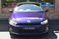 USED 2016 66 VOLKSWAGEN SCIROCCO GT BLACK EDITION TDI BMT ULTRA VIOLET PURPLE / CARPLAY